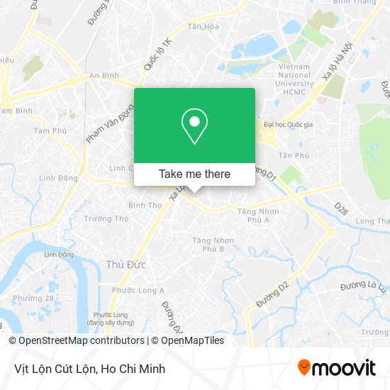 Vịt Lộn Cút Lộn map