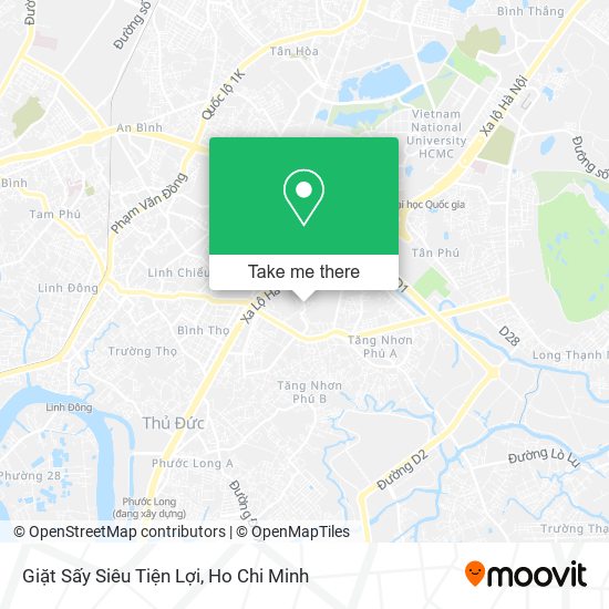 Giặt Sấy Siêu Tiện Lợi map