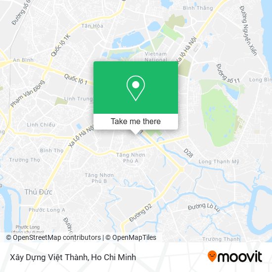 Xây Dựng Việt Thành map