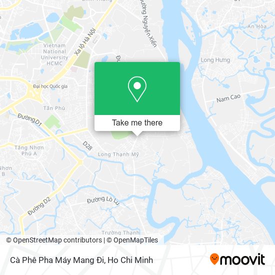 Cà Phê Pha Máy Mang Đi map