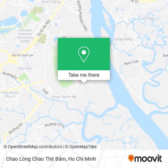 Cháo Lòng Cháo Thịt Bằm map