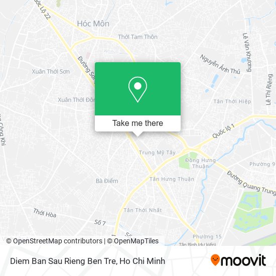 Diem Ban Sau Rieng Ben Tre map