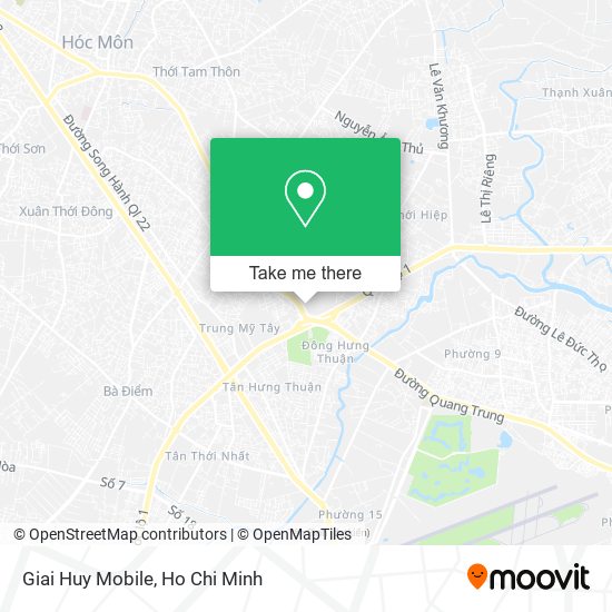 Giai Huy Mobile map