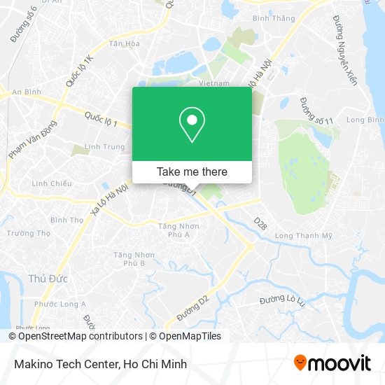 Makino Tech Center map