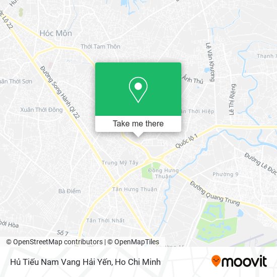 Hủ Tiếu Nam Vang Hải Yến map