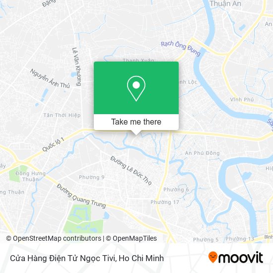 Cửa Hàng Điện Tử Ngọc Tivi map