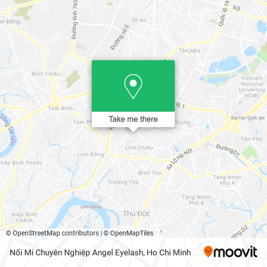 Nối Mi Chuyên Nghiệp Angel Eyelash map