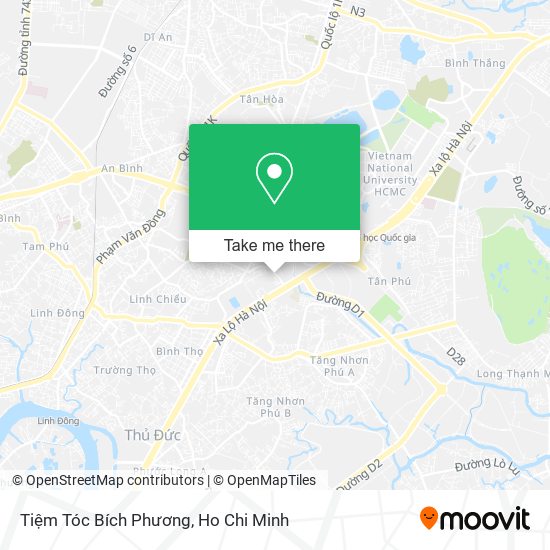 Tiệm Tóc Bích Phương map