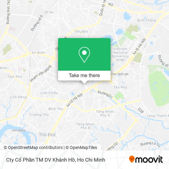 Cty Cổ Phần TM DV Khánh Hồ map