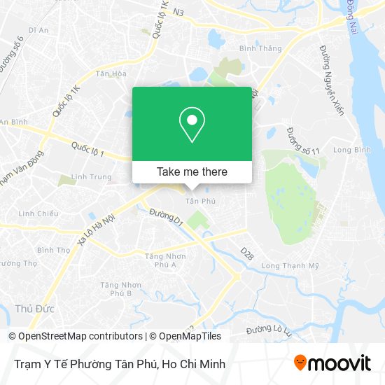 Trạm Y Tế Phường Tân Phú map