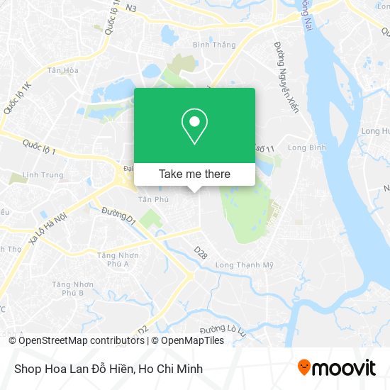 Shop Hoa Lan Đỗ Hiền map