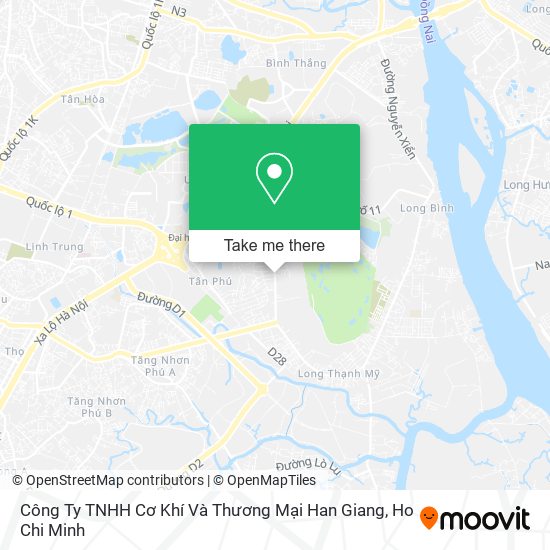 Công Ty TNHH Cơ Khí Và Thương Mại Han Giang map