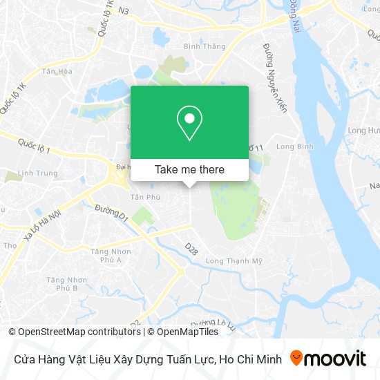 Cửa Hàng Vật Liệu Xây Dựng Tuấn Lực map