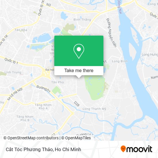 Cắt Tóc Phương Thảo map