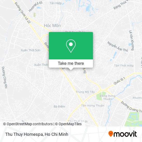 Thu Thuy Homespa map