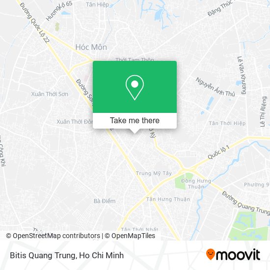 Bitis Quang Trung map