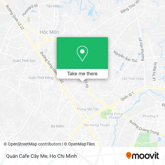 Quán Cafe Cây Me map