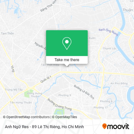 Anh Ngữ Res - 89 Lê Thị Riêng map