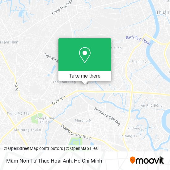 Mầm Non Tư Thục Hoài Anh map