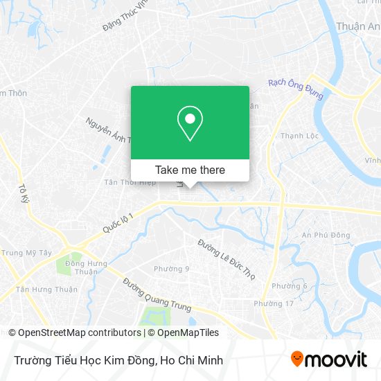 Trường Tiểu Học Kim Đồng map