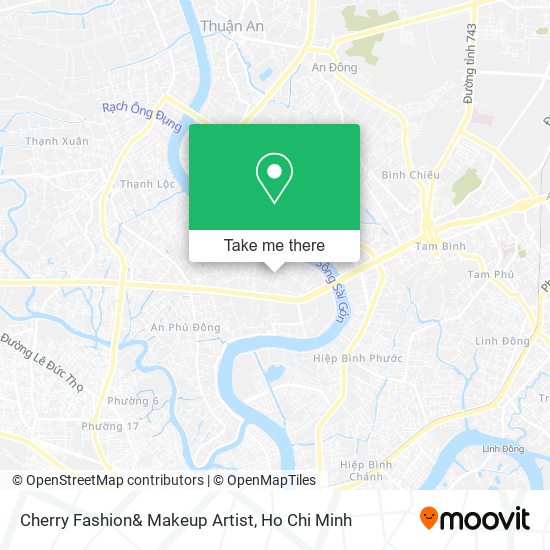 Cherry Fashion& Makeup Artist map
