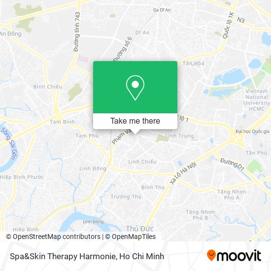 Spa&Skin Therapy Harmonie map