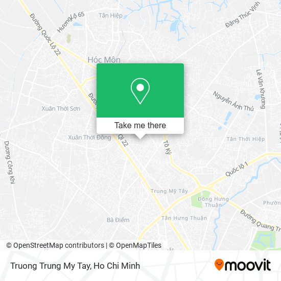 Truong Trung My Tay map