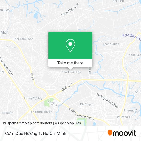 Cơm Quê Hương 1 map