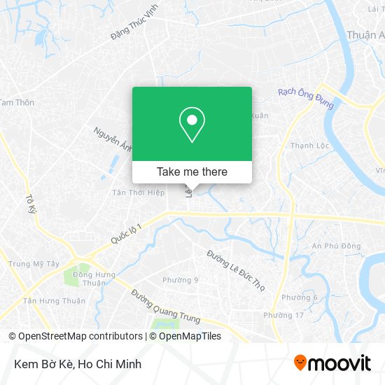 Kem Bờ Kè map