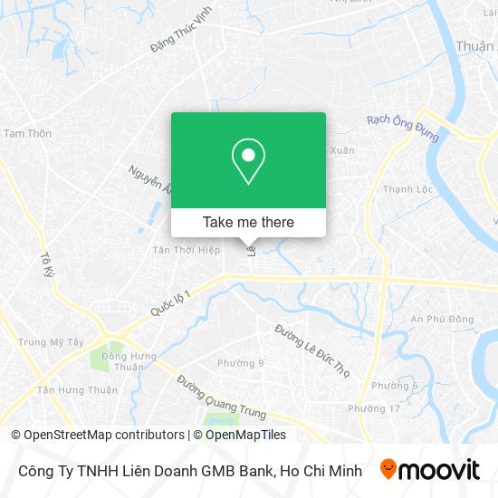 Công Ty TNHH Liên Doanh GMB Bank map