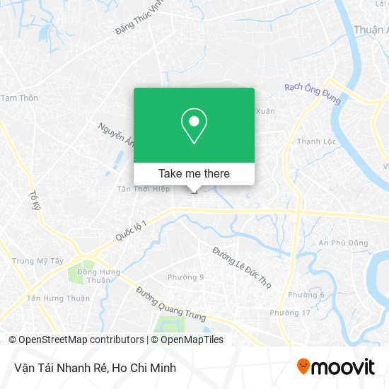 Vận Tải Nhanh Rẻ map