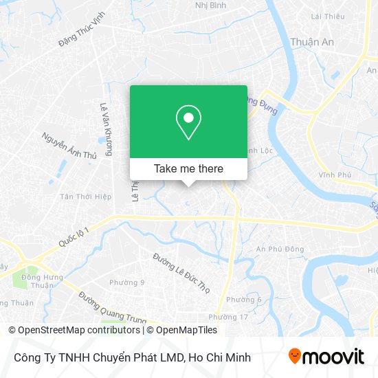 Công Ty TNHH Chuyển Phát LMD map