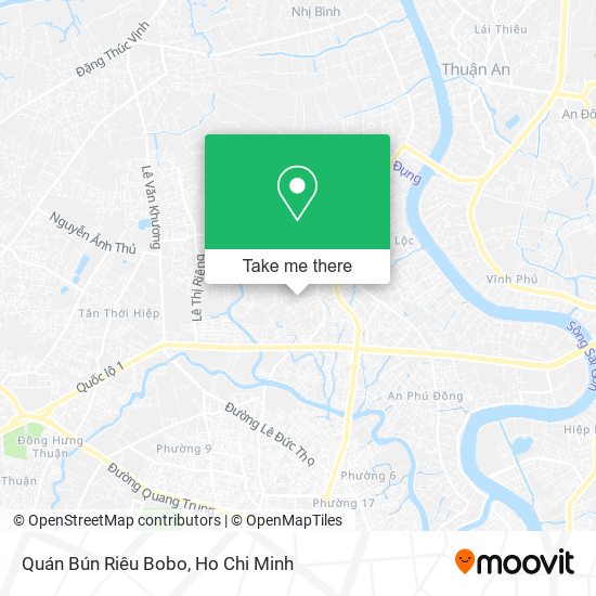 Quán Bún Riêu Bobo map