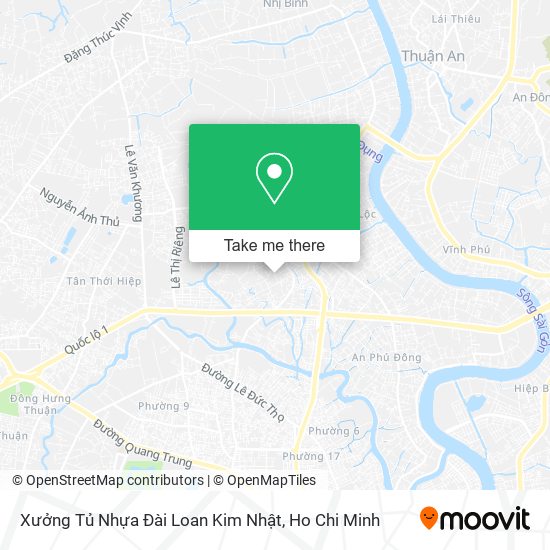 Xưởng Tủ Nhựa Đài Loan Kim Nhật map