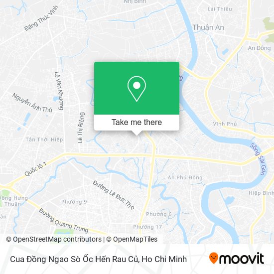 Cua Đồng Ngao Sò Ốc Hến Rau Củ map