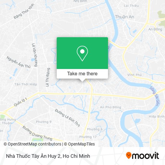 Nhà Thuốc Tây Ân Huy 2 map