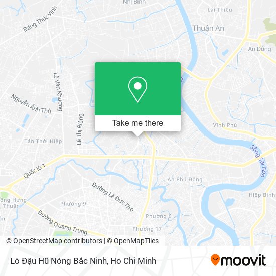 Lò Đậu Hũ Nóng Bắc Ninh map