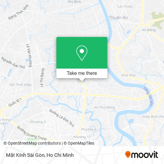 Mắt Kính Sài Gòn map