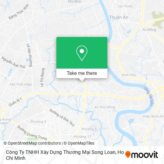 Công Ty TNHH Xây Dựng Thương Mại Song Loan map