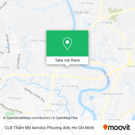 CLB Thẩm Mỹ Aerobic Phương Anh map