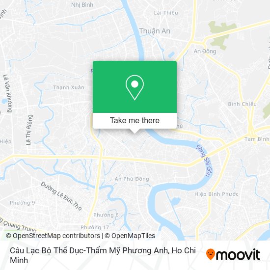 Câu Lạc Bộ Thể Dục-Thẩm Mỹ Phương Anh map