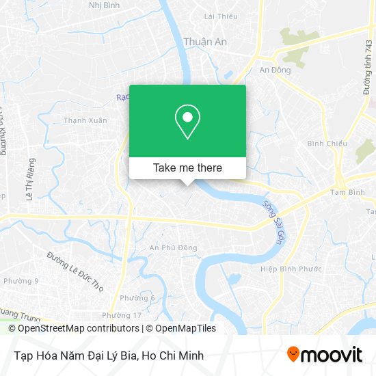 Tạp Hóa Năm Đại Lý Bia map