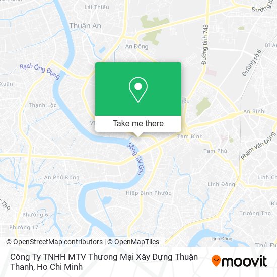 Công Ty TNHH MTV Thương Mại Xây Dựng Thuận Thanh map