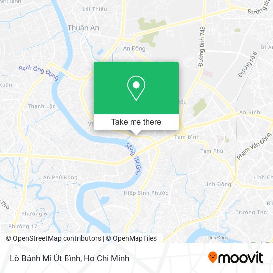 Lò Bánh Mì Út Bình map