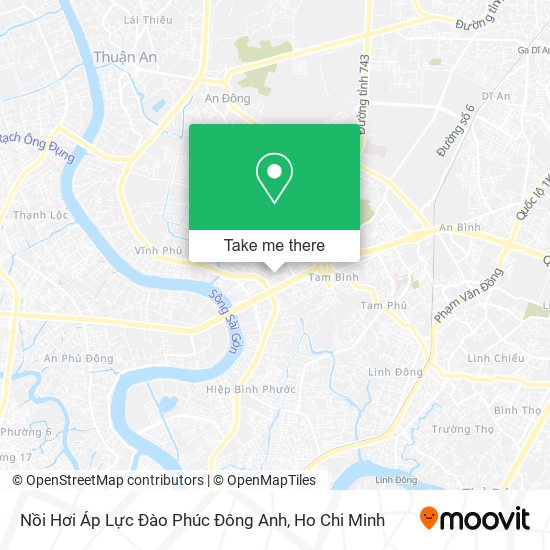 Nồi Hơi Áp Lực Đào Phúc Đông Anh map