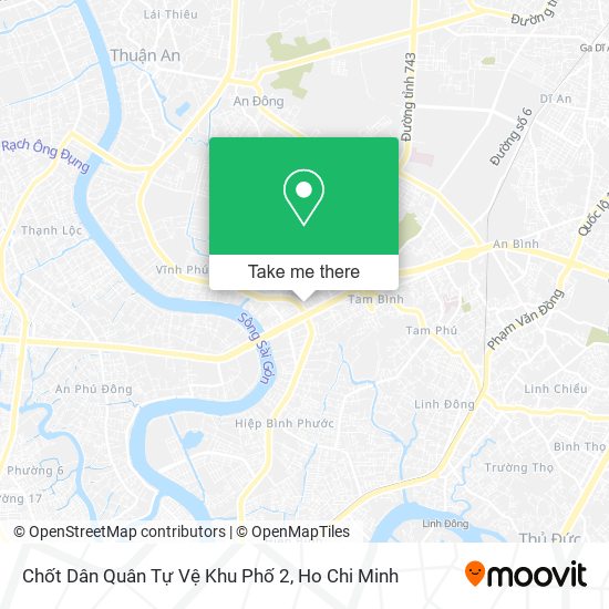 Chốt Dân Quân Tự Vệ Khu Phố 2 map