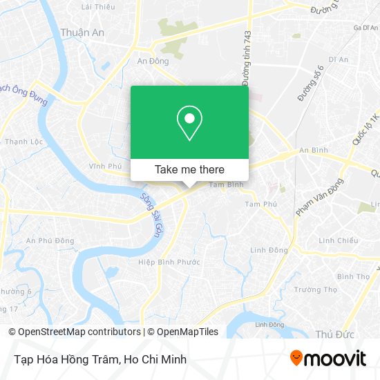 Tạp Hóa Hồng Trâm map
