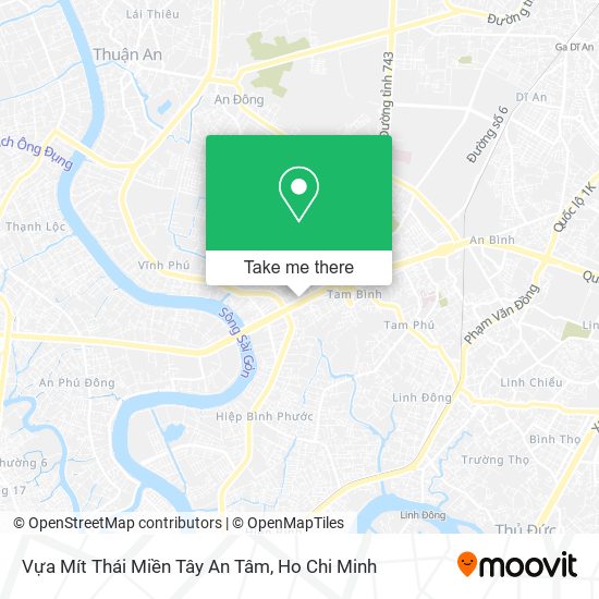 Vựa Mít Thái Miền Tây An Tâm map