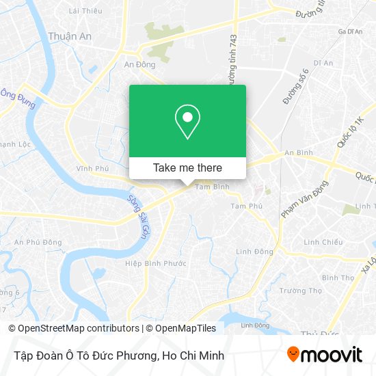 Tập Đoàn Ô Tô Đức Phương map