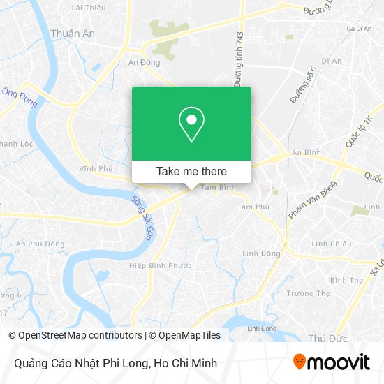 Quảng Cáo Nhật Phi Long map